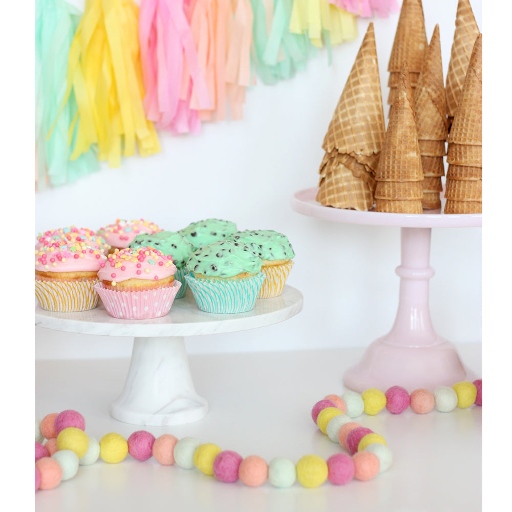 Felt Ball Garlands