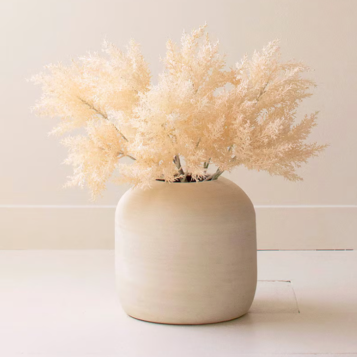 White floral spray