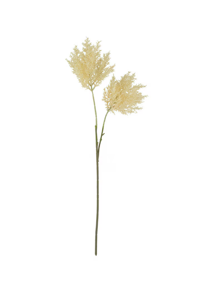White floral spray