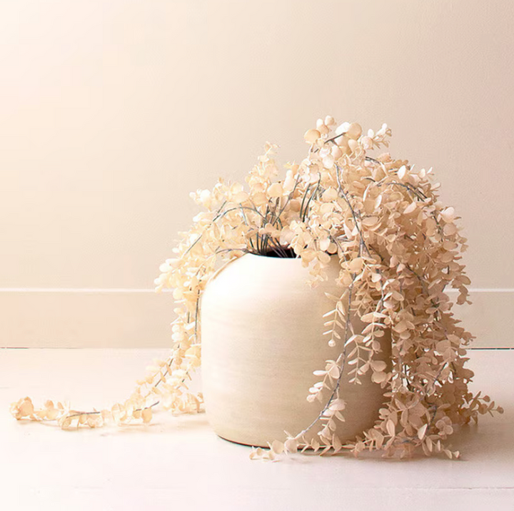 Cascading Soft White Floral Spray