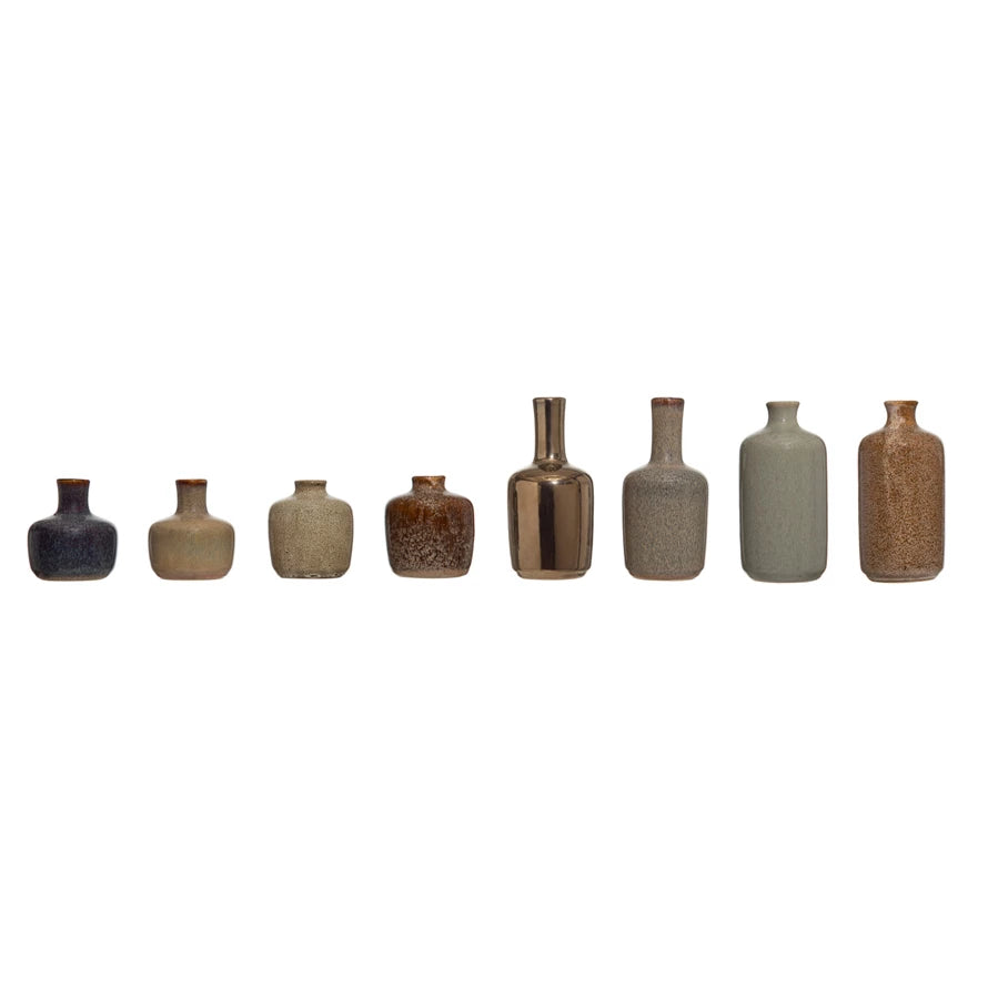 Earthtone Stoneware Vases