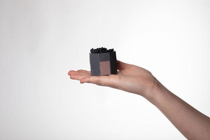 Black + Stone Concrete Match holder