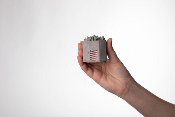 Grey Concrete Match holder