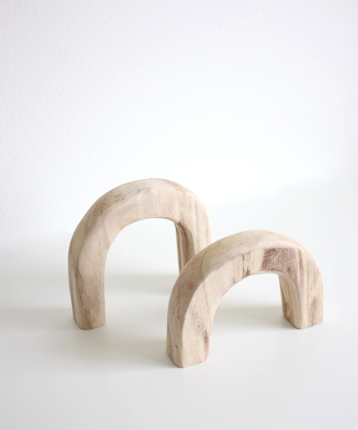 Wood Arch Balloon Holder and Centerpiece