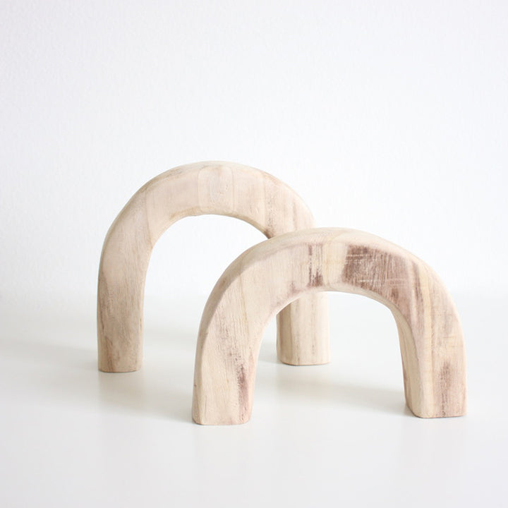 Wood Arch Balloon Holder and Centerpiece