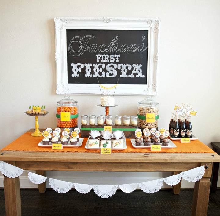 printable Birthday Fiesta Collection by Wants and Wishes
