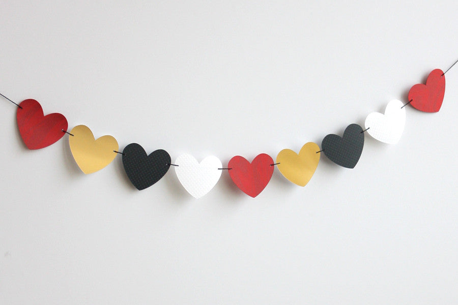 Hey Valentine Heart Banner Kit