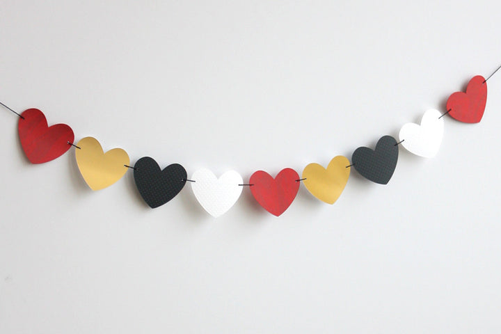 Hey Valentine Heart Banner Kit