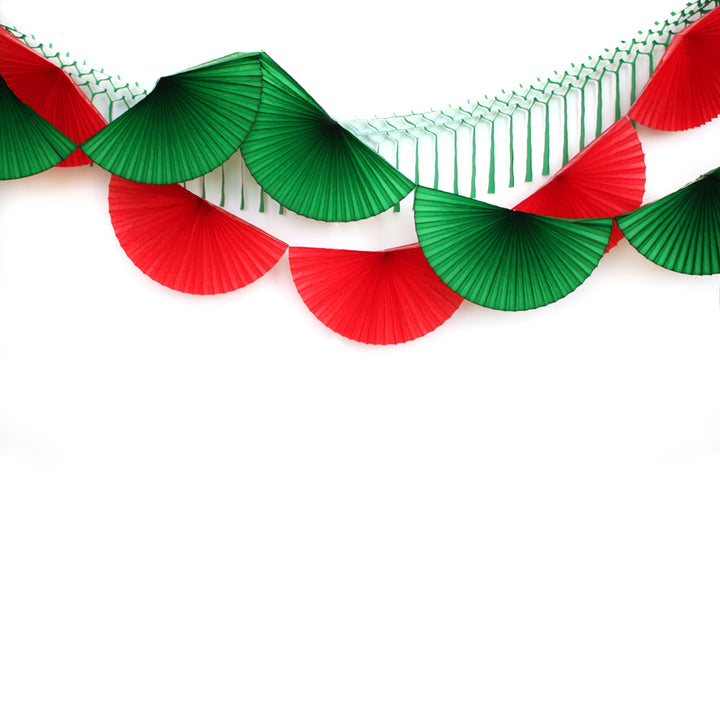 Merry Everything Fan Bunting Garland