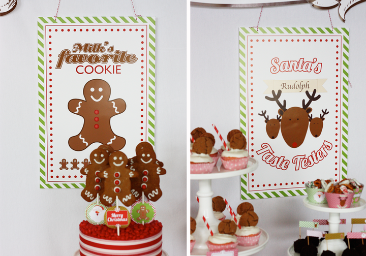 Printable Santa's Milk & Cookie Workshop