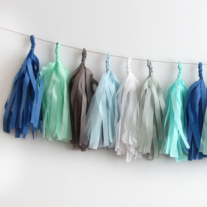 Storm Fringe Tassel Garland Kit or Fully Assembled