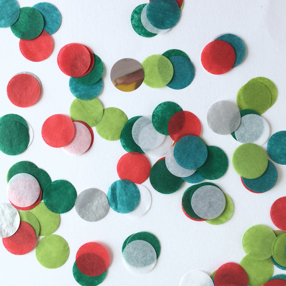 Vintage Christmas Confetti