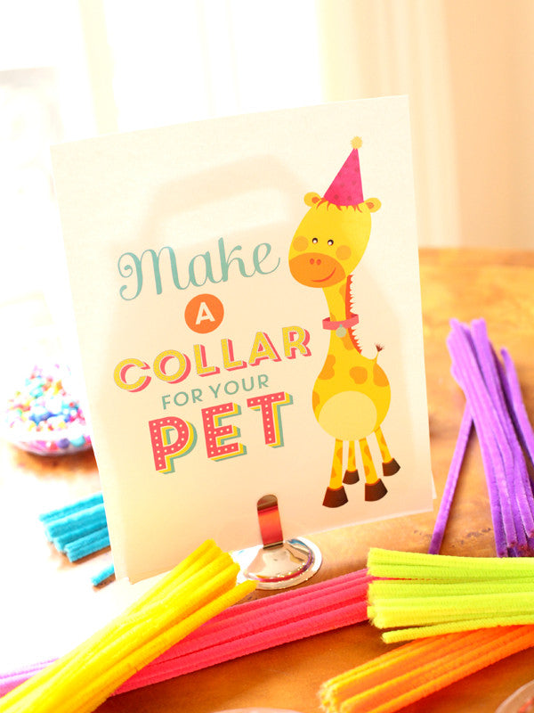 Pet Adoption - Adopt a pet printable birthday party Invitation