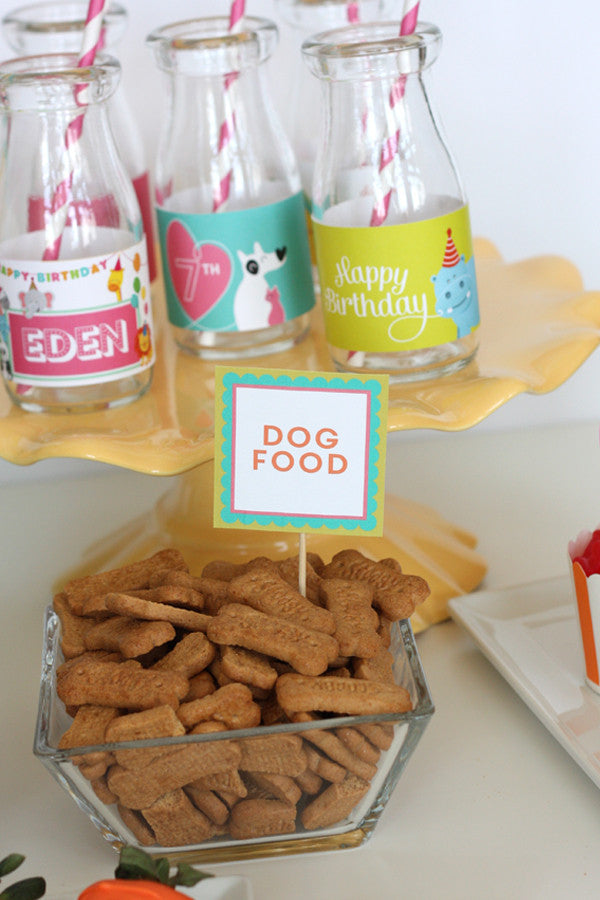 Pet Adoption - Adopt a pet printable birthday party Invitation
