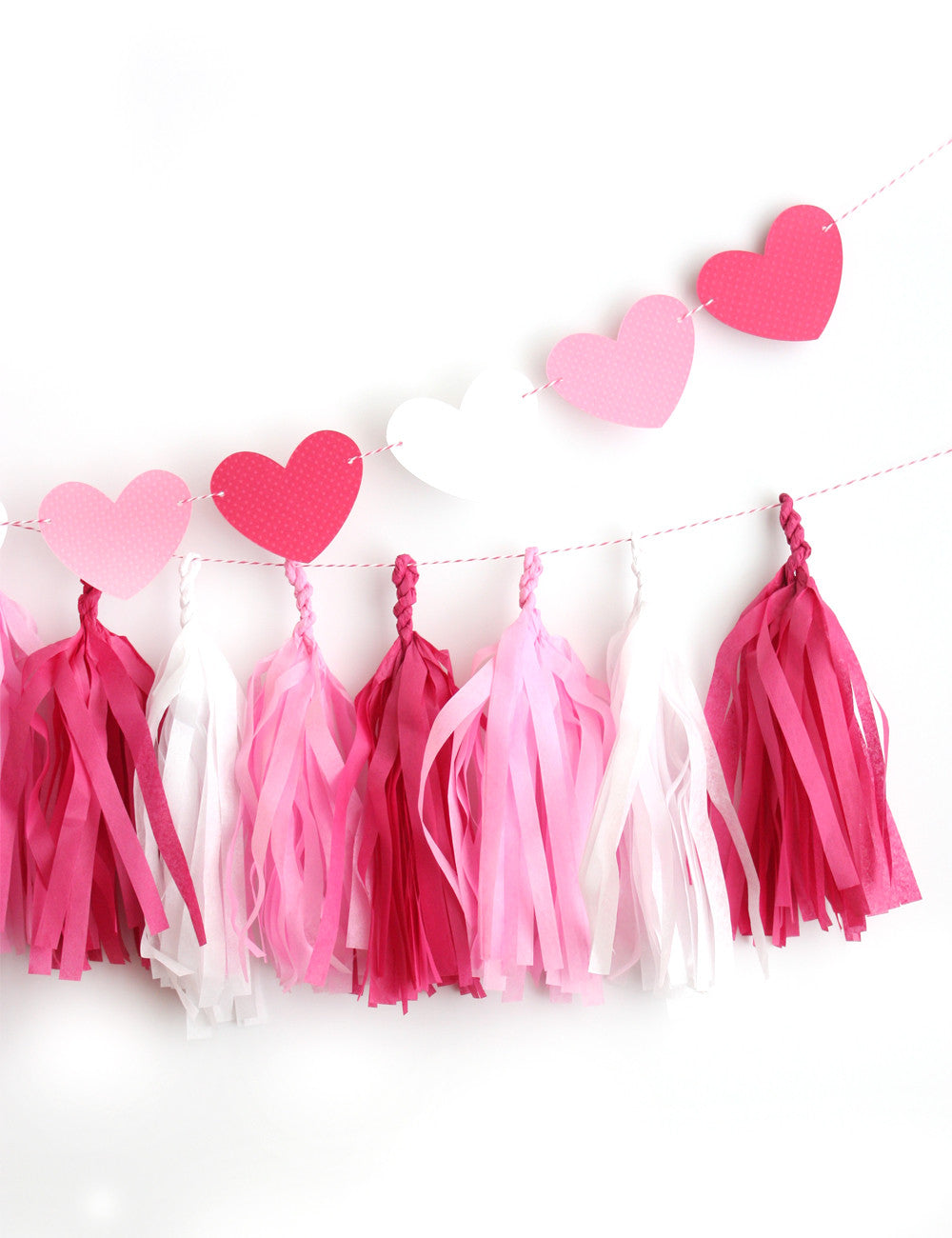 Be Mine Heart Banner Kit