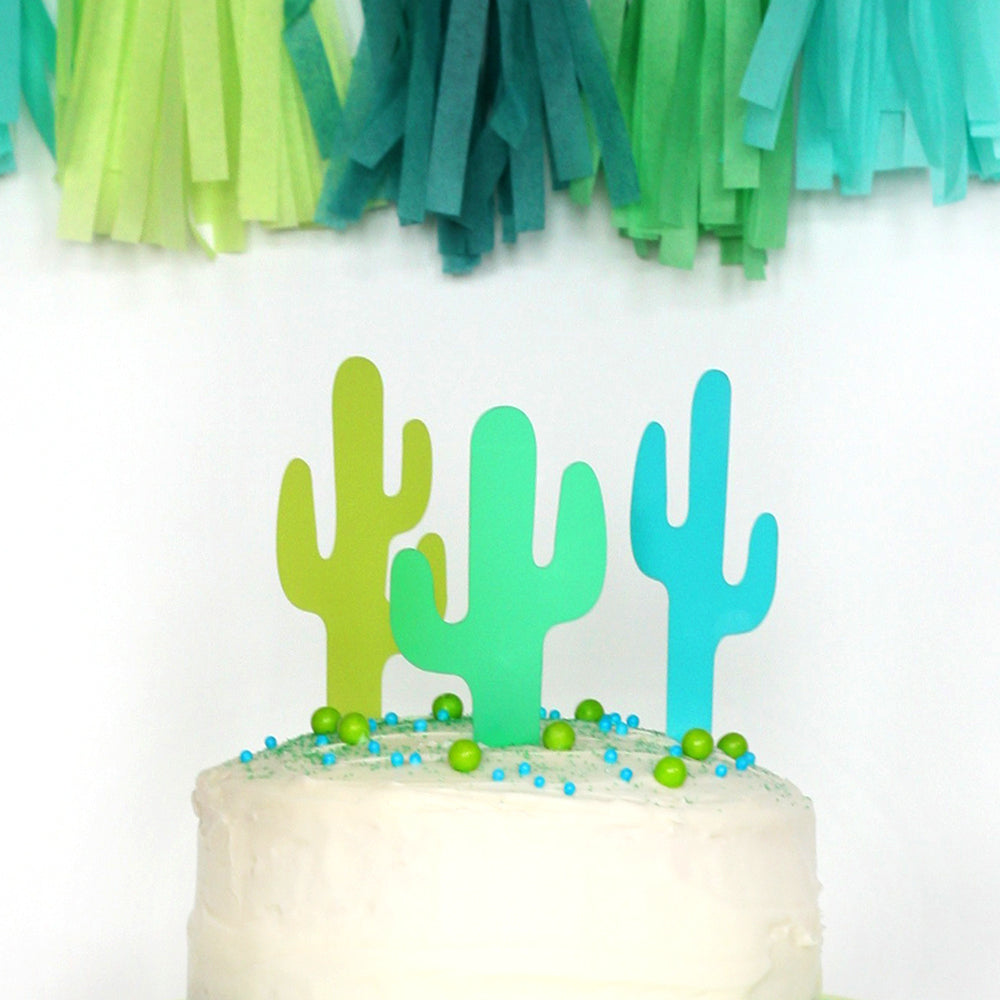 Cactus Cake Topper
