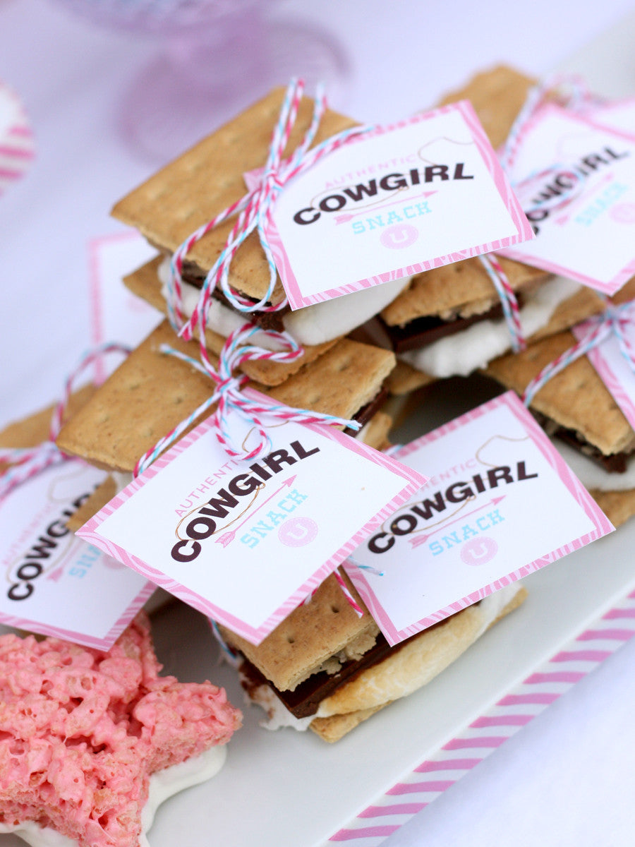Western Cowgirl printable Birthday party