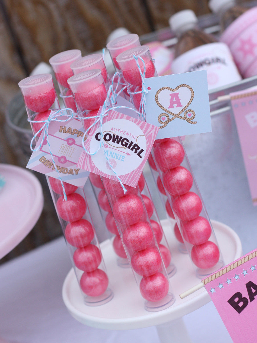 Western Cowgirl printable Birthday party