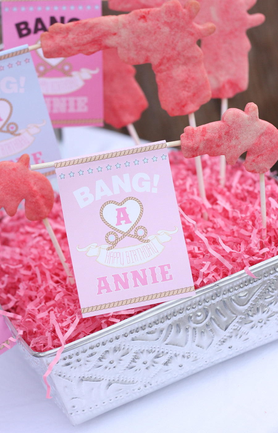 Western Cowgirl printable Birthday party