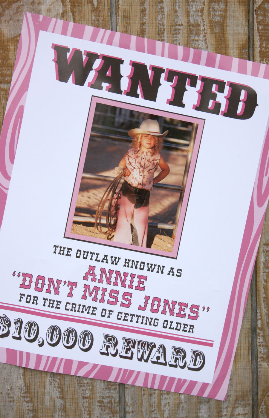 Western Cowgirl printable Birthday party