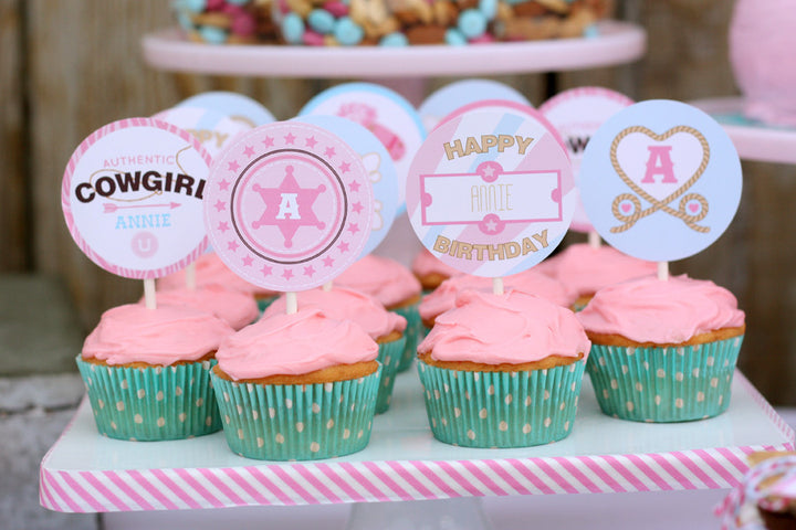 Western Cowgirl printable Birthday party