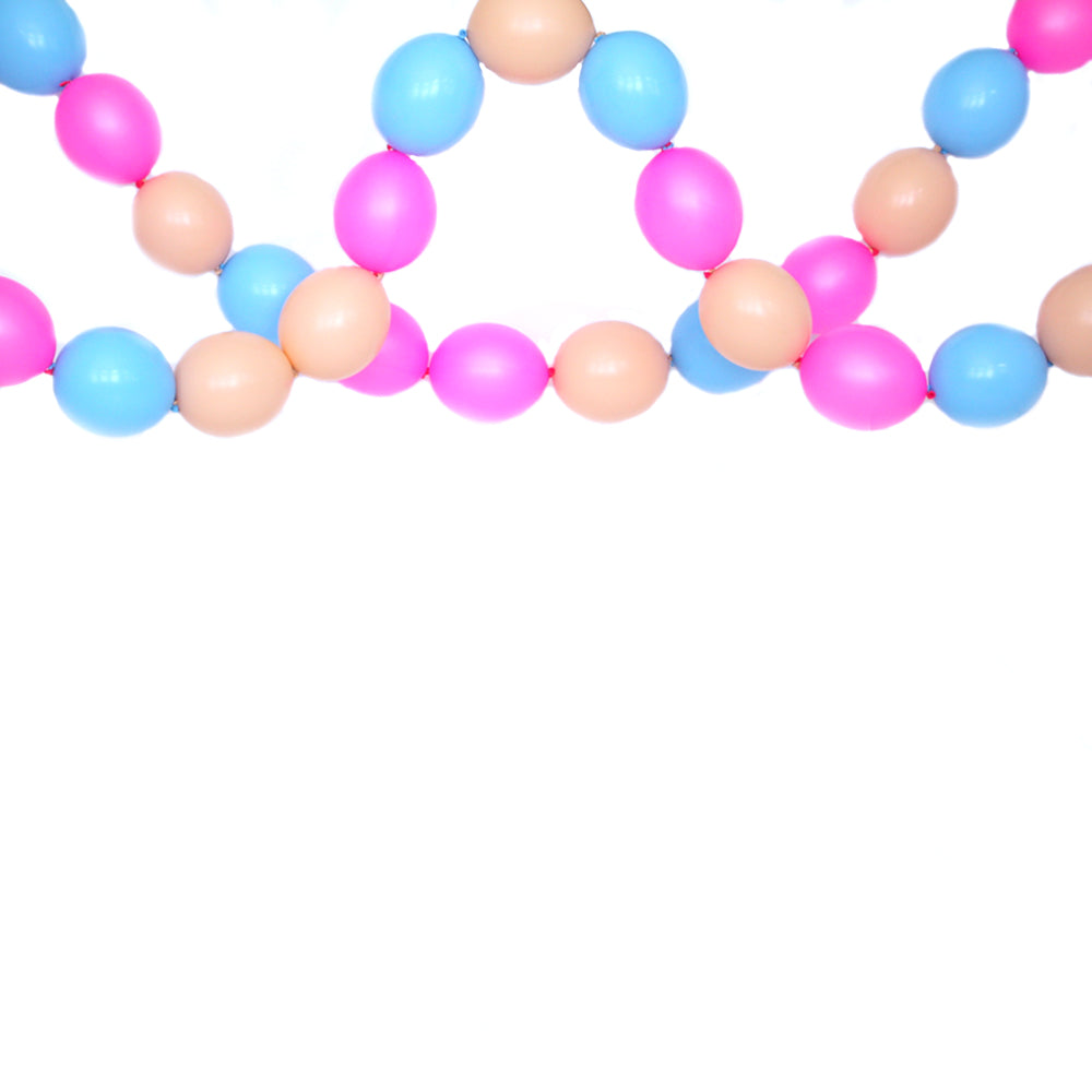 Donut  Link Balloon Garland