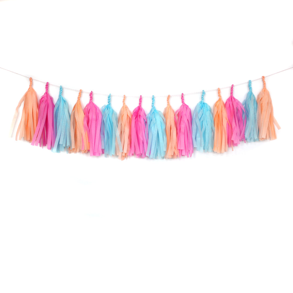 Donut Tassel Garland Kit or Fully Assembled