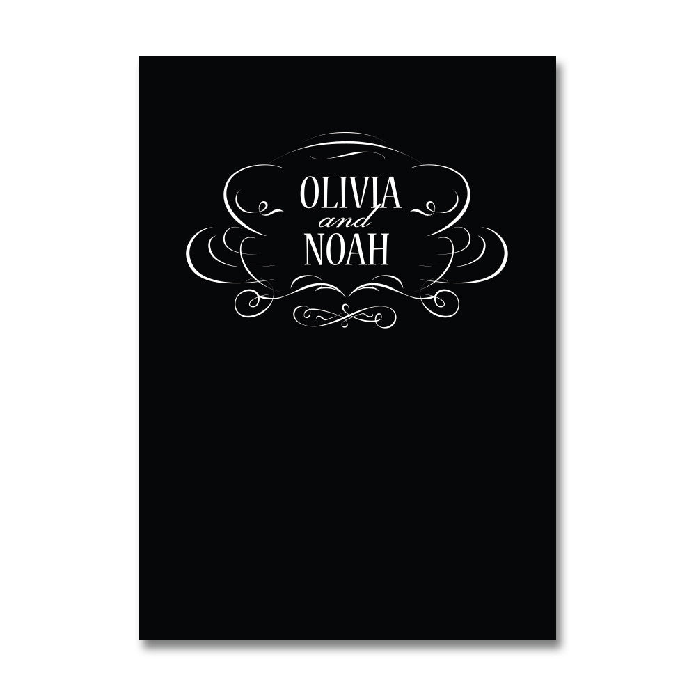 Hollywood Indulgence Wedding Invitations