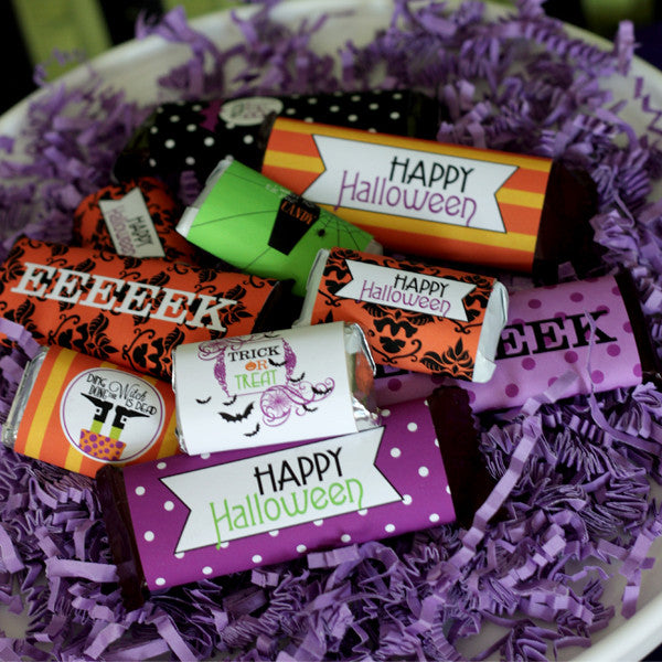 Halloween Glam Haunted House party printables