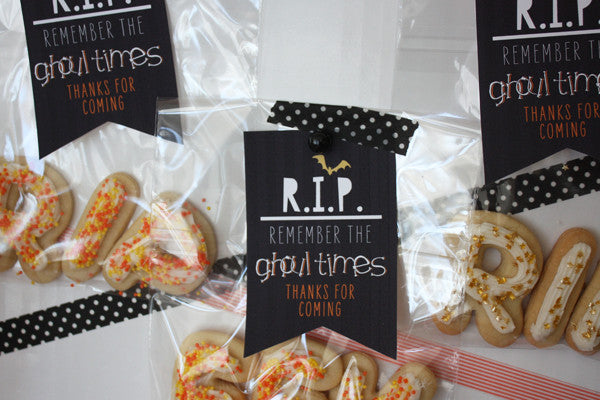 Gold Spooktacular Halloween Printable collection