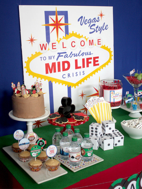 Vegas Midlife Crisis printable - Invitation by wants and wishes