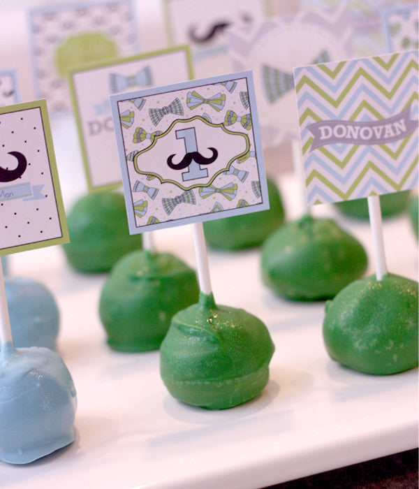Mustache bash- Little man collection