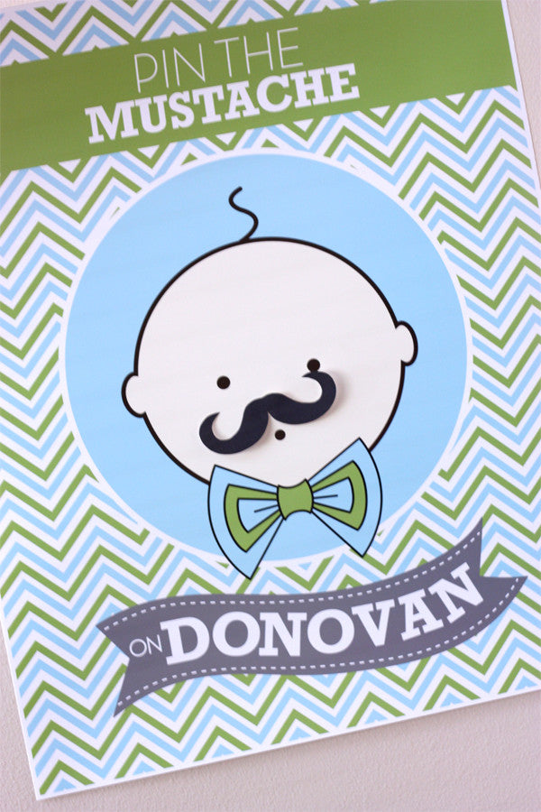 Mustache bash- Little man collection