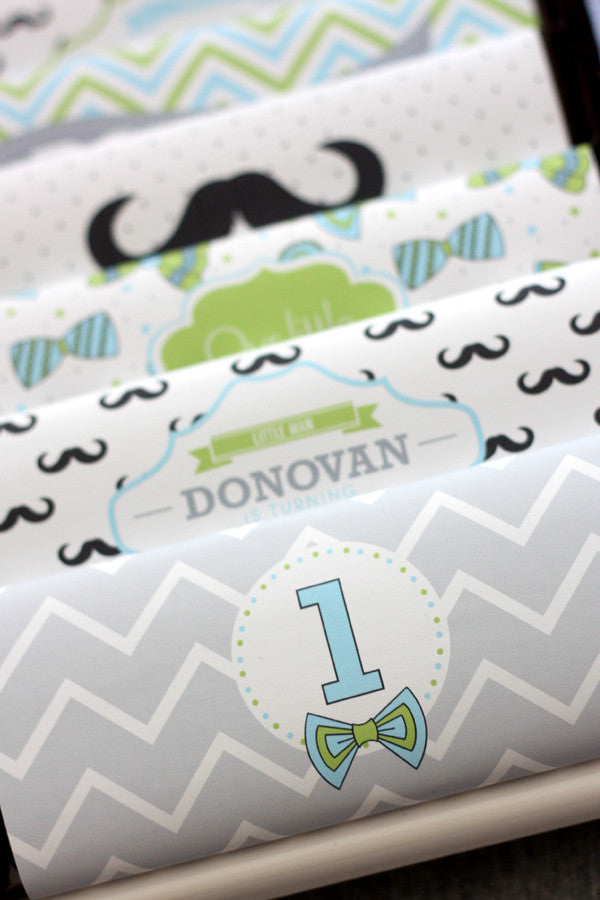 Mustache bash- Little man collection