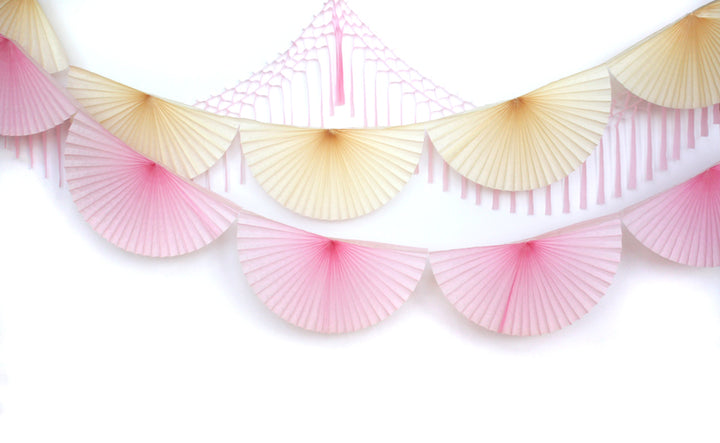 Little Princess Fan Bunting Garland