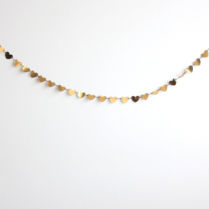 Mini gold Heart Banner Kit