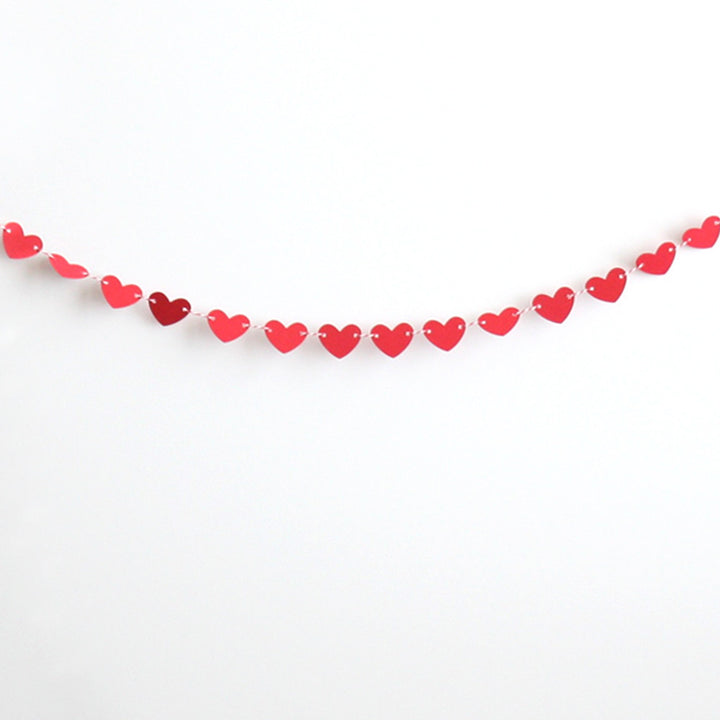 Mini Red Heart Banner Kit