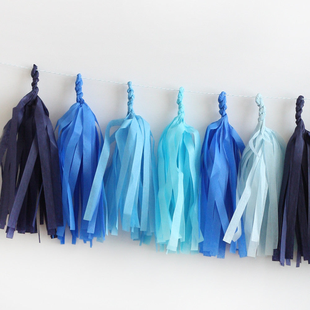 Ocean Fringe Tassel Garland Kit or Fully Assembled