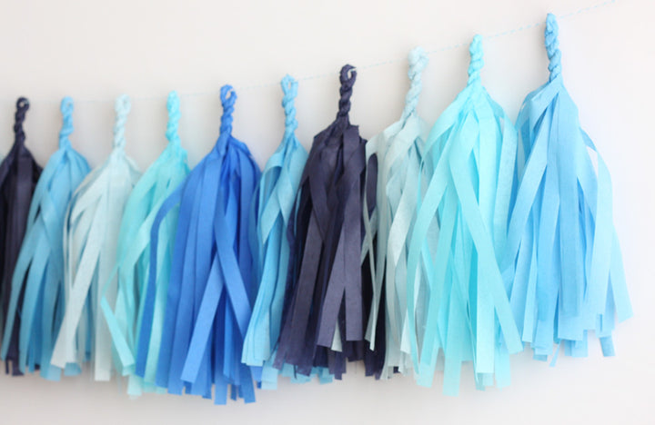 Ocean Fringe Tassel Garland Kit or Fully Assembled