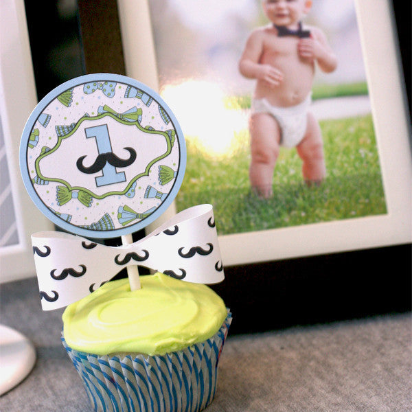 Mustache bash- Little man collection