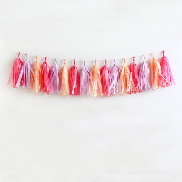 Sugar Plum Fairy Fringe Tassel Garland Kit or Fully Assembled