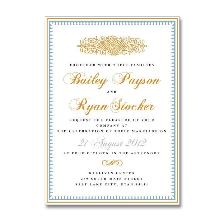The Dutchess Wedding Invitations
