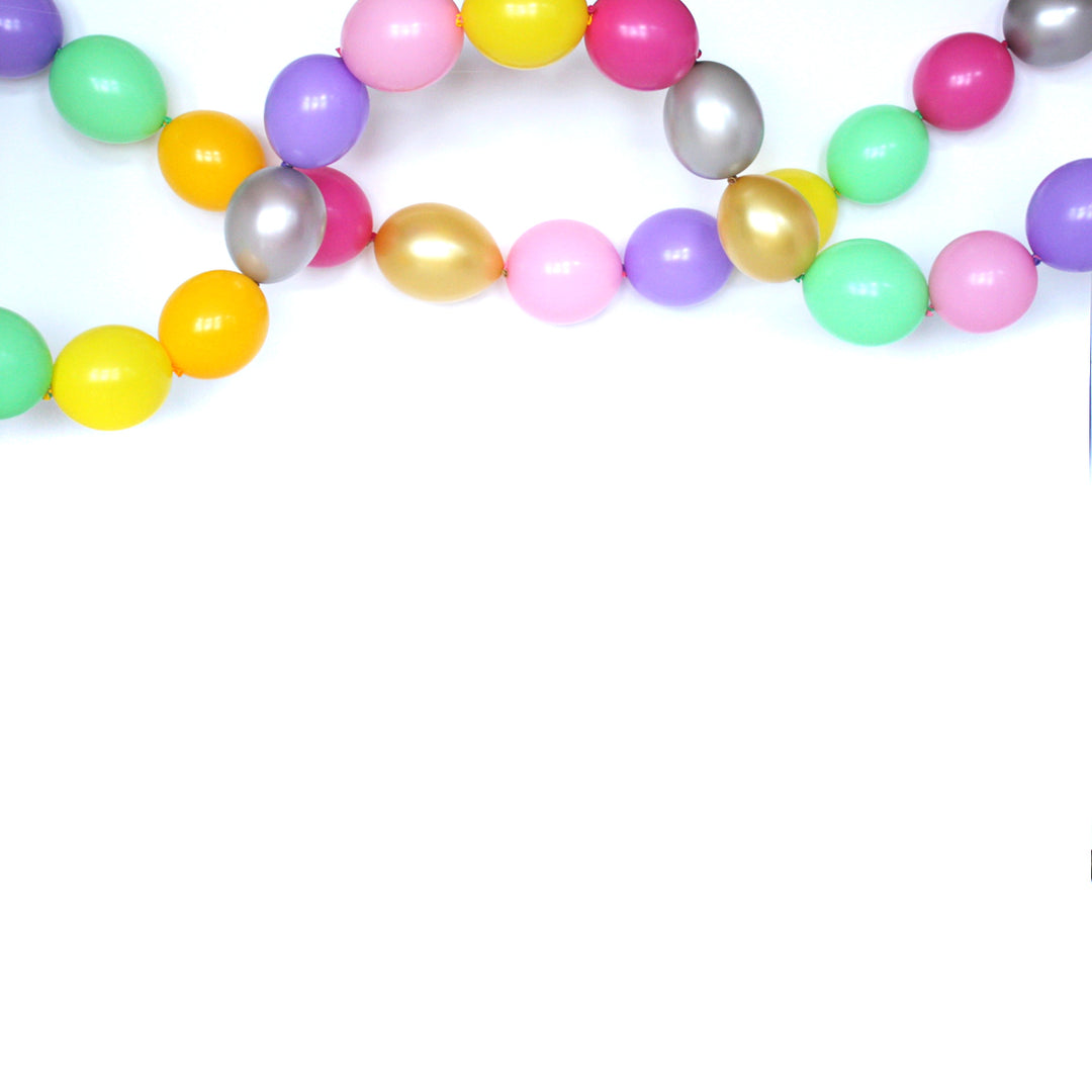 Unicorn Link Balloon Garland