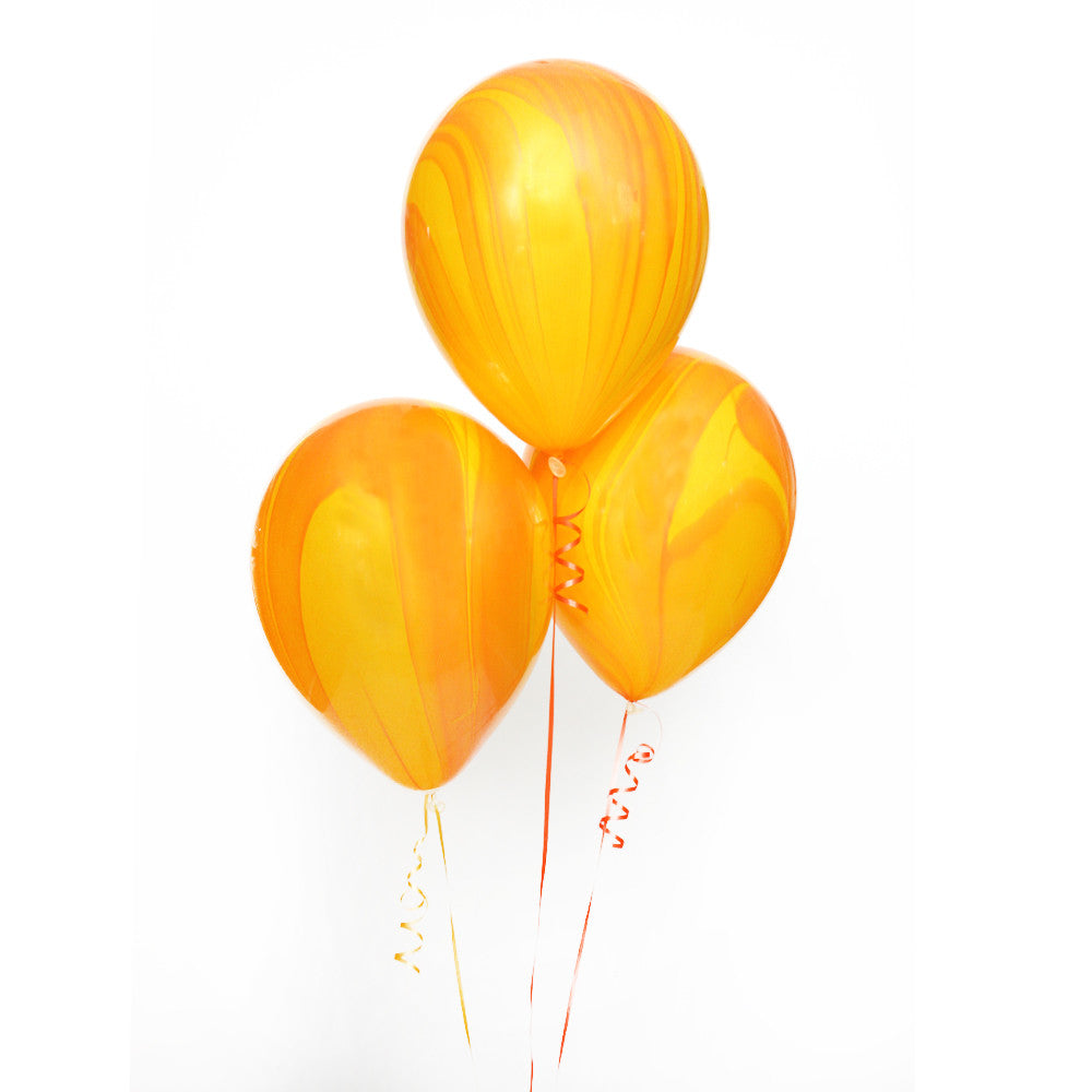 Yellow Marble Balloon Bundle